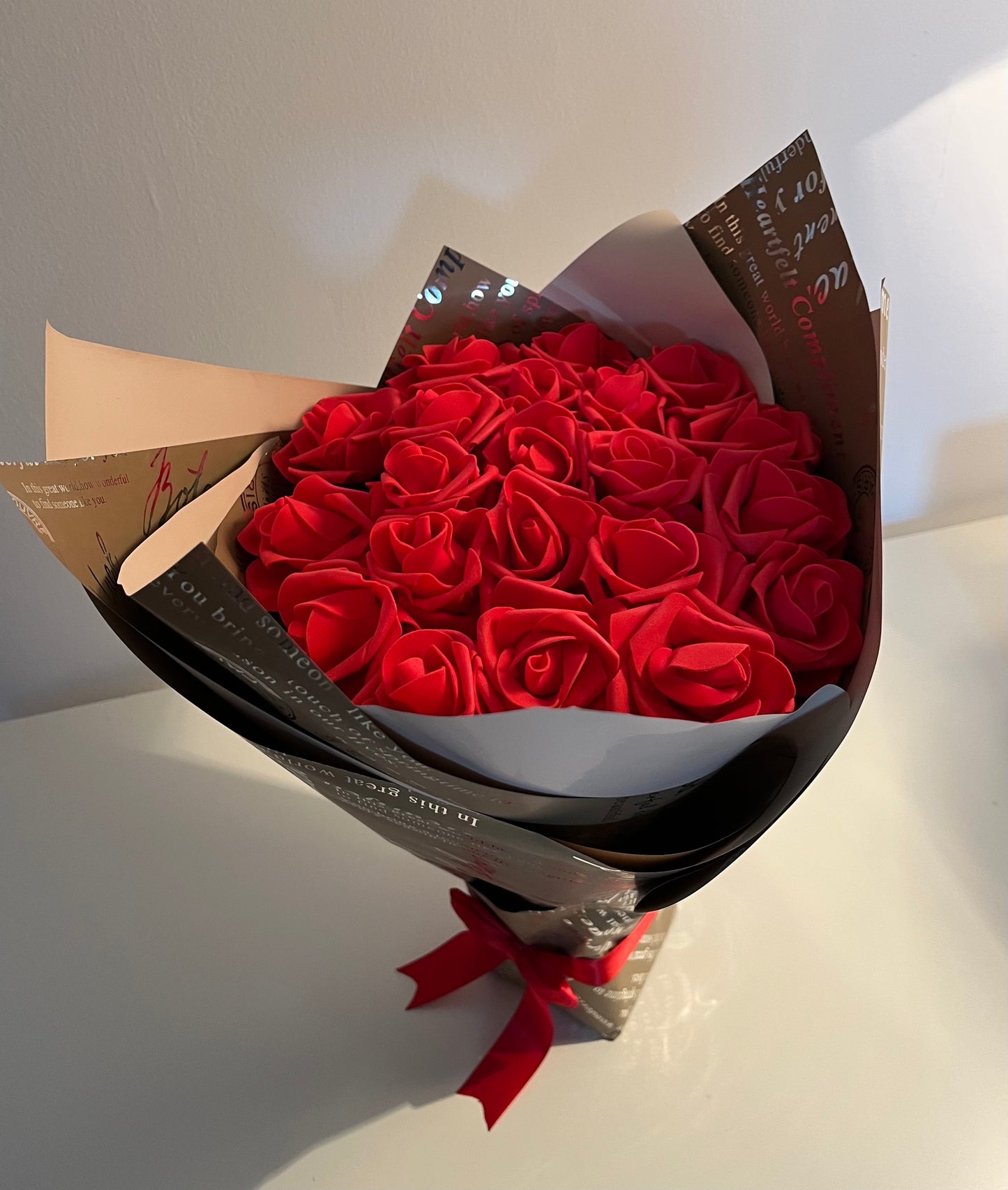 Вечен букет от 21 рози