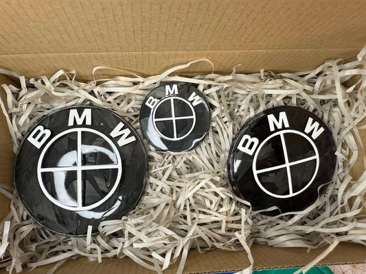 Ръчно Изработени Карбонови Емблеми "Класик" за БМВ