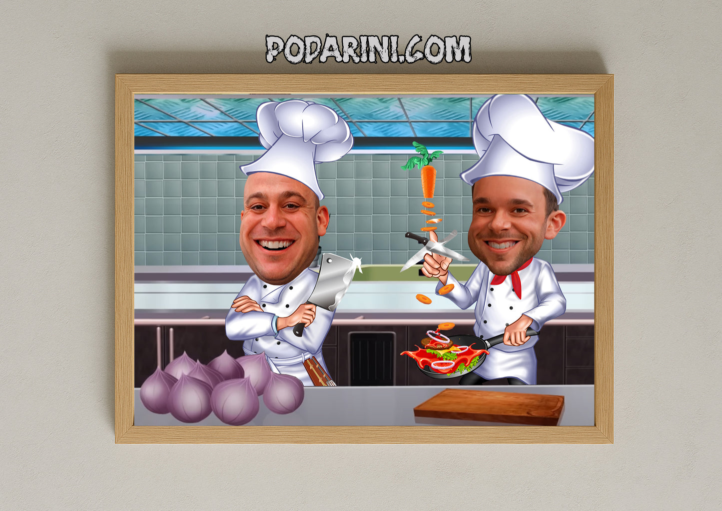 Карикатура - "Готвачи"