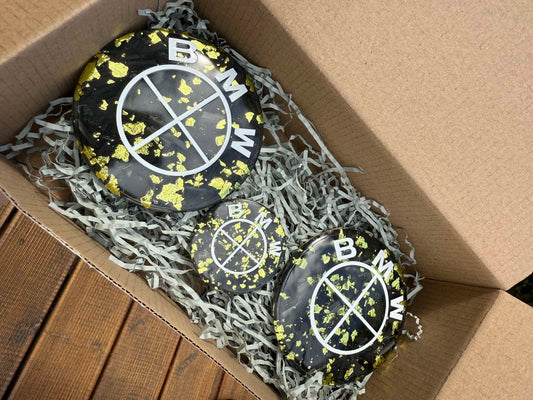 Ръчно Изработени Карбонови Емблеми "Шеф" за БМВ