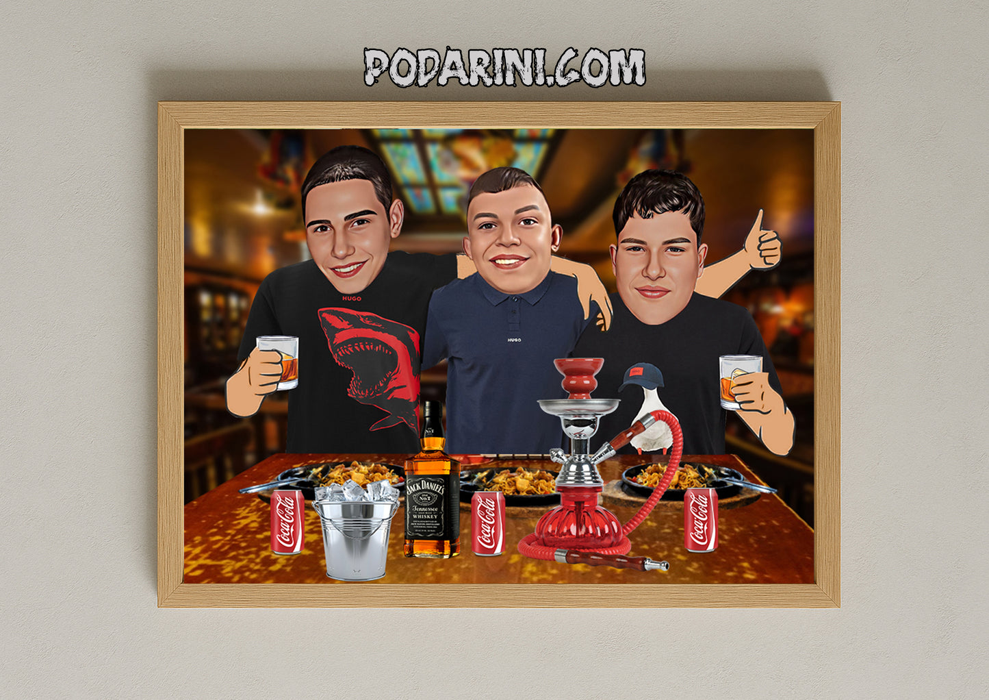 Карикатура "Млади Богати Тарикати"